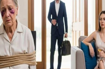 “El millonario llegó a casa antes de lo esperado… y vio…”