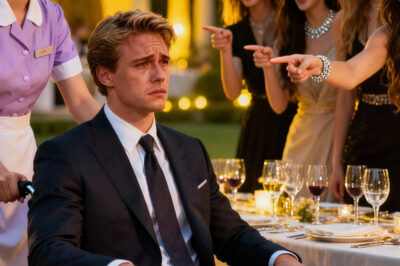 “Un millonario finge estar paralizado para poner a prueba a su novia — pero encuentra el amor verdadero donde menos lo espera…”