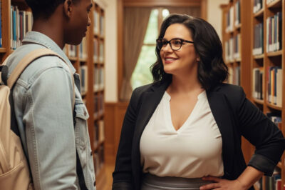 Ella era mi profesora, la que me reprobó… Luego me llamó y dijo: «Ven a mi oficina por crédito extra…»