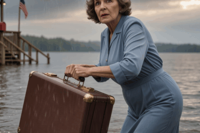 “Vi a mi nuera arrojar silenciosamente una maleta al lago y luego alejarse en su auto, pero cuando escuché un leve sonido proveniente del interior, corrí a sacarla, abrí el cierre y me quedé helada: lo que había dentro me hizo descubrir un enorme secreto que le habían ocultado a mi familia durante tantos años”.