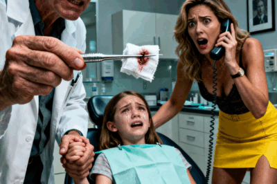 “Mi hija de 12 años llevaba días llorando por un dolor de mandíbula, incapaz de probar bocado. Mi exesposo le restó importancia: ‘Son solo los dientes de leche. Deja de exagerar’. En cuanto él salió de casa, la llevé al dentista. Tras examinarla, el dentista apagó la luz de repente y cerró la puerta con llave. Bajó la voz y sus manos temblaban ligeramente: ‘Mantenga la calma… necesito extraer esto de inmediato’. Cuando vi el objeto afilado y extraño que sacó de su encía, se me heló la sangre. Llamé a la policía de inmediato.”