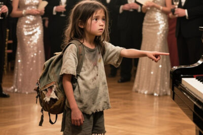 «¿Puedo tocar por un plato de comida?» El momento en que una niña hambrienta de 12 años se sentó al piano — y silenció a un salón lleno de millonarios…