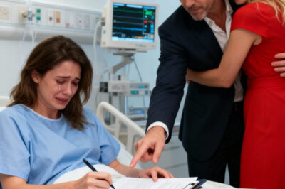 La esposa fue obligada por su esposo a firmar los papeles del divorcio en el hospital, pero 3 años después regresó con un hijo y un poder que lo hizo arrepentirse por el resto de su vida…