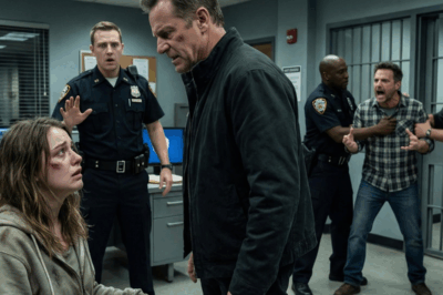 Mi hija me llamó a altas horas de la noche: “Papá, estoy en la estación de policía… mi padrastro me golpeó. Pero ahora él dice que yo lo ataqué. ¡Y le creen!”. Cuando llegué a la estación, el oficial de turno se puso pálido y tartamudeó: “Lo siento… no tenía ni idea”.