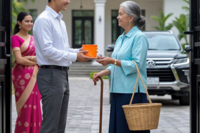 Una madre de 70 años fue a ver a su hijo para pedirle ayuda con sus facturas médicas. Él le dio un simple paquete de fideos y la mandó a casa. Pero una vez allí, cuando lo abrió… lo que descubrió la dejó sin palabras.