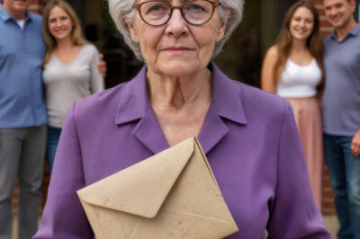 “Cuando mi marido murió, mis hijos heredaron su imperio de 30 millones de dólares: empresas, propiedades, apartamentos, coches. Yo recibí un sobre polvoriento.”