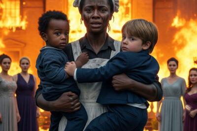 Nadie se atrevía a salvar al hijo del multimillonario hasta que una pobre sirvienta negra cogió a su hijo y corrió a salvarlo, y el final…