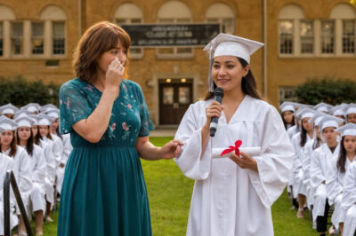 «Una madre se ganaba la vida recogiendo basura; su hija fue rechazada durante doce años de escolaridad, pero, en la ceremonia de graduación, pronunció una sola frase que hizo que toda la sala se pusiera de pie entre lágrimas».