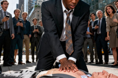 «Un hombre negro pierde la entrevista de trabajo de sus sueños por salvar a un desconocido moribundo en una calle de Nueva York; antes de descubrir la horrible verdad sobre quién era realmente ese hombre…»