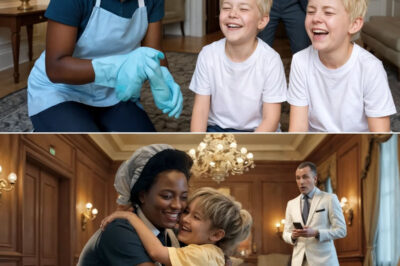 «Unos gemelos millonarios no se habían visto desde hacía cinco años — hasta que la nueva empleada doméstica negra logró lo imposible»