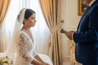 En la noche de bodas, mi suegro me deslizó en la palma de la mano un sobre con 5.000 dólares y susurró: «Si quieres seguir con vida, vete ahora mismo». Me quedé paralizada, como si el suelo se hubiera derrumbado bajo mis pies……