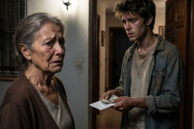 Cuando gané 200 millones de dólares, nadie lo sabía. Quise ponerlos a prueba. Llamé temblando y dije: «Necesito dinero para comprar mis medicamentos…». Mi hijo me bloqueó de inmediato. Mi hija respondió con frialdad: «Arréglatelas sola». Horas después, mi nieto de 18 años apareció tras conducir 400 millas, con los últimos 500 dólares que tenía: «Abuela, no tengo más, pero estoy aquí». Lo que hice después lo cambió todo… y todavía me persigue.