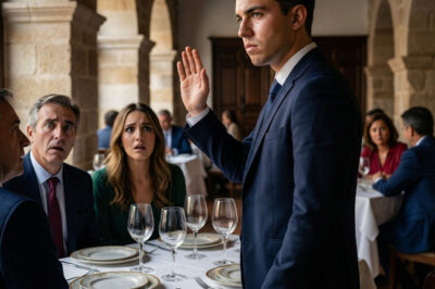 Llegué cuando las copas ya estaban vacías y los platos estaban limpios. Mamá sonrió y dijo: «Oh, llegas tarde… paga la cuenta por nosotros», luego se echó a reír. Mi hermana añadió: «Igual de tonto que siempre». Sentí cómo la humillación me quemaba el pecho. Entonces llamé al gerente y pronuncié una sola frase. El silencio se apoderó del lugar. Sus rostros se volvieron pálidos. Y ahí fue donde todo comenzó…