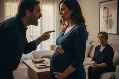 Mi padre me gritó directamente en la cara, aun sabiendo que estaba embarazada: “Tú y tu hijo sois unos parásitos, sanguijuelas que están chupando a esta familia”. Mi madre sonrió y estuvo de acuerdo, mientras ambos vivían cómodamente… en mi propia casa. Sentí cómo el silencio quemaba. Entonces dije, con una calma que los dejó helados: “Tienen 24 horas para irse”. Lo que ocurrió después lo cambió todo.