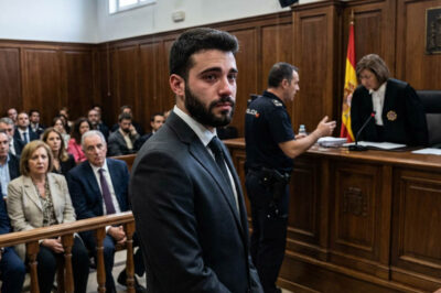 A los cinco años, mis padres me soltaron la mano en la zona de equipajes. “Vuelve enseguida”, dijeron… y no regresaron. Un desconocido me tomó en brazos y susurró: “Desde hoy, yo cuidaré de ti”. Años después falleció, y en su testamento me dejó 5,5 millones de dólares. Mis padres reaparecieron para demandarme por ese dinero. En el tribunal se burlaron. Hasta que el alguacil anunció: “Todos de pie para recibir al juez”. Entonces comprendí que nada volvería a ser igual.