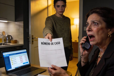 En la boda de mi hermana, entré rezando para pasar la noche sin que nadie me viera… pero en cuanto la música paró, la sala se quedó en un silencio inquietante, y un único foco nos iluminó a mí y a mi hijo con tanta dureza que parecía que nos estuvieran juzgando. La risa de mi hermana resonó por los altavoces, dulce por fuera y mortal por dentro, mientras se inclinaba hacia el micrófono y anunciaba: “¡A todos, aquí está mi hermana, madre soltera, y su hijo pequeño sin blanca!”. Una carcajada recorrió a la multitud como un rayo, y me quedé paralizada, con el corazón latiendo tan fuerte que me dolía, mientras ella levantaba la mano hacia nosotros como si fuéramos una broma en exhibición. Entonces lo dijo, lento, deliberado, humillante: “¿Alguien quiere pujar por este set?”. Se me cortó la respiración, se me entumecieron los dedos, y antes de que pudiera apartar a mi hijo, la voz de mi madre interrumpió, más fría que el propio foco: “Empecemos desde cero, ¿vale?”. La risa estalló de nuevo, más fuerte, más cruel, hasta que la cara de mi hijo se arrugó; su pequeño cuerpo temblaba al romper a llorar allí mismo, delante de todos. Y juro que me habría desplomado bajo el peso de la risa… si no la hubiera visto: una persona entre la multitud, moviéndose como si estuviera de pie frente a toda la sala, levantó lentamente la mano.