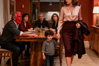 En Acción de Gracias, mi familia me llamó madre soltera vergonzosa. Mi padre dio un manotazo en la mesa y gritó: “¡Fuera de mi casa!”. No me defendí. Simplemente dije: “De acuerdo” y me fui. Lo que ninguno de ellos sabía era que cada tarjeta de crédito, cada hipoteca, cada lujo del que alardeaban estaba pagado por mi empresa de 94 millones de dólares. A la mañana siguiente, congelé todas sus cuentas, hice las maletas y volé a mi villa frente al mar en Honolulu, donde la paz era mucho más dulce que el perdón