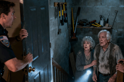 “Mi propio hijo nos encerró en el sótano. Pero él no sabía que mi esposo llevaba 39 años preparándose para esta traición… y lo que encontramos detrás de esa pared destruyó todo su plan.”