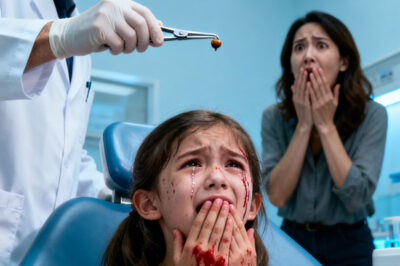 Mi hija de 12 años hacía muecas cada vez que intentaba comer, agarrándose la mandíbula de dolor. Mi ex puso los ojos en blanco.