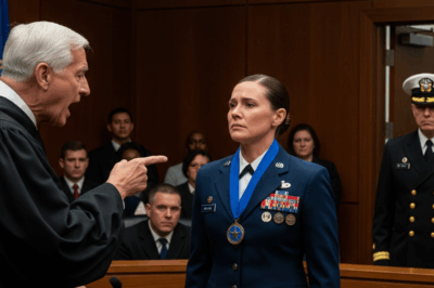 “¡Quítese ese collar ahora mismo!”, ladró el juez. Segundos después, un almirante entró y acabó con toda su carrera…