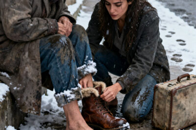 El karma de Nochebuena: Regalé mis zapatos a una mendiga y ella me devolvió el favor con 19 BMWs.