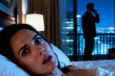 En plena madrugada me desperté y escuché a mi esposo hablando por teléfono con su amante: —No te preocupes, mañana ella bajará al infierno. La mansión de 7.500 metros cuadrados y el seguro de vida de miles de millones de dólares serán tuyos… Empecé a temblar mientras, en silencio, actuaba de inmediato esa misma noche…