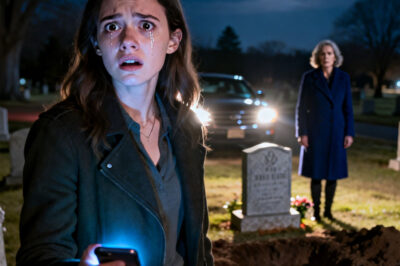 Después del funeral de mi madre, mi padre se fue de viaje con su amante. Esa misma noche, recibí un mensaje desde el número de mi madre: «No estoy muerta. Ven al cementerio. Ahora.» Fui conduciendo hasta allí… y lo que vi hizo que se me helara la sangre.