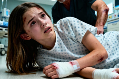 «¡Más te vale empezar a ganarte lo que comes!», gritó mi padrastro mientras yo yacía en la cama, recién salido de una cirugía, casi sin poder moverme. Le dije que todavía no podía trabajar. Me dio una bofetada tan fuerte que caí contra las baldosas del hospital… Un sabor metálico a sangre en la boca, las manos temblando. Me ladró: «¡Deja de fingir que eres débil!».